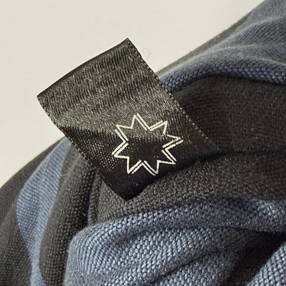 Marrakshi Life Collection 14 Blue and Black Wide Leg High Rise Pants - Picture 10 of 11